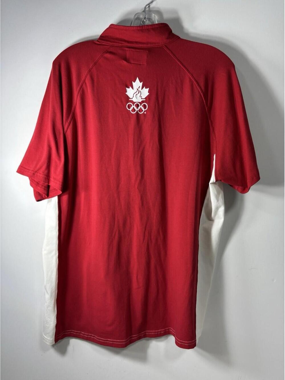 Canada 2004 Summer Olympics Athens Olympic Team Jersey Shirt Size XL - Picture 9 of 14